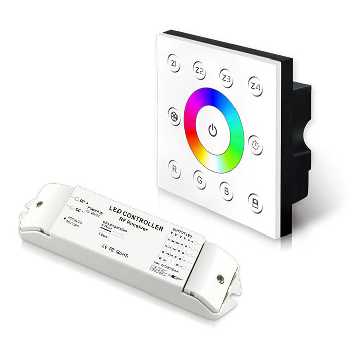 AC85V-265V Wireless Multi-Zone CC RGB Panel P7X+R4-CC-2.4G